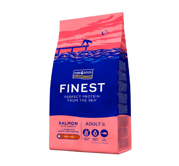 Fish4dogs Finest Salmon Adult Small 1.5kg