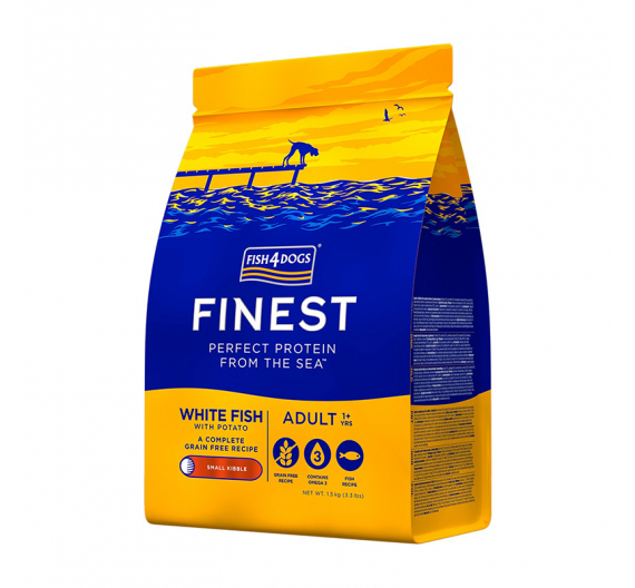 Fish4dogs Ocean White Fish Adult Small 1.5kg