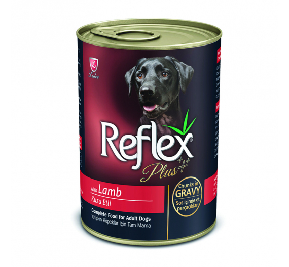 Reflex Plus Dog Κομματάκια Αρνί σε Σάλτσα 400gr Reflex Plus Dog Κομματάκια Αρνί σε Σάλτσα 400gr
