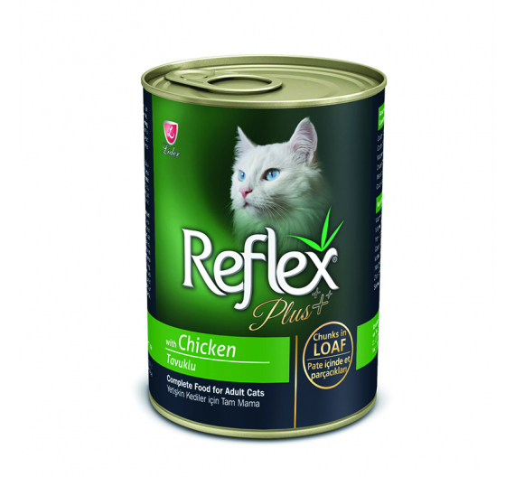 Reflex Plus Cat Κομματάκια Κοτόπουλο σε Πατέ 400gr Reflex Plus Cat Κομματάκια Κοτόπουλο σε Πατέ 400gr
