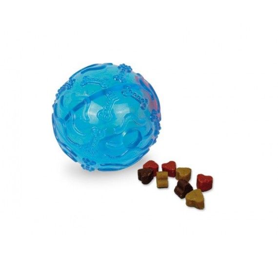 Nobby Tpr Rubber Treat Ball Blue