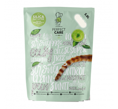 Perfect Care Άμμος Γάτας Σιλικόνης Με Άρωμα Πράσινο Μήλο 5.8 L