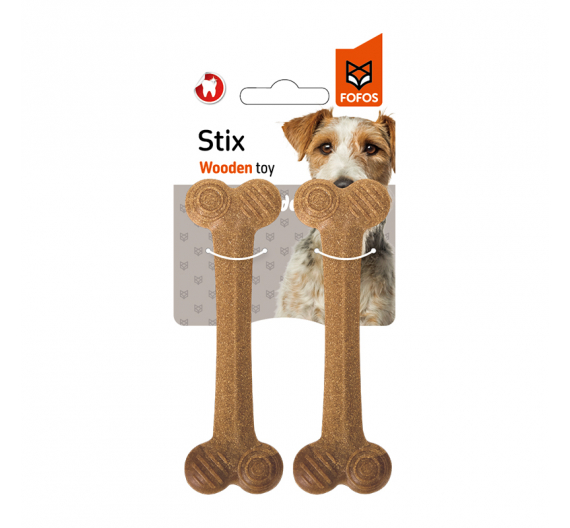 FoFos Παιχνίδι Σκύλου Woodplay Bone Twin FoFos Παιχνίδι Σκύλου Woodplay Bone Twin