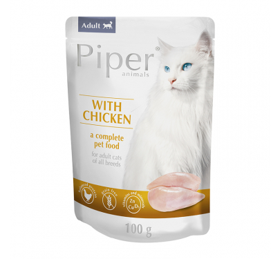 Piper Cat Adult Κοτόπουλο Pouch 100gr