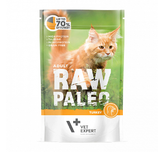 Vet Expert Vet Expert Raw Paleo Adult Turkey 100 gr