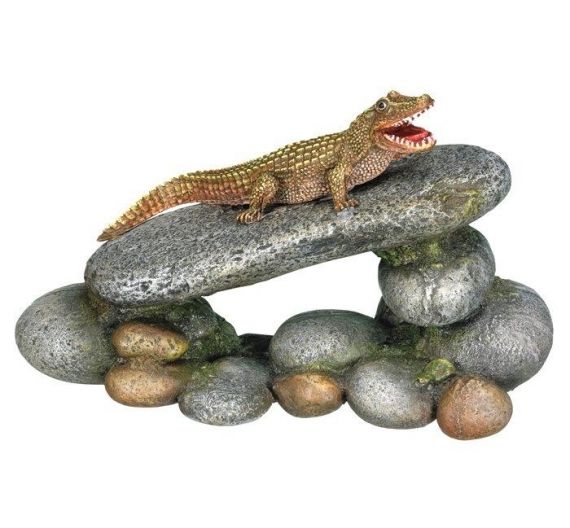 Nobby Aqua Stones with Crocodile Nobby Aqua Stones with Crocodile
