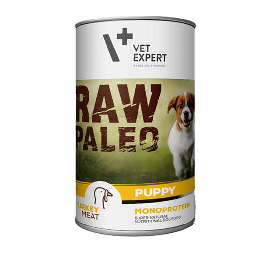 Vet Expert Raw Paleo Puppy Turkey 400gr