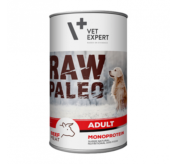 Vet Expert Raw PaleoAdult Beef 400gr