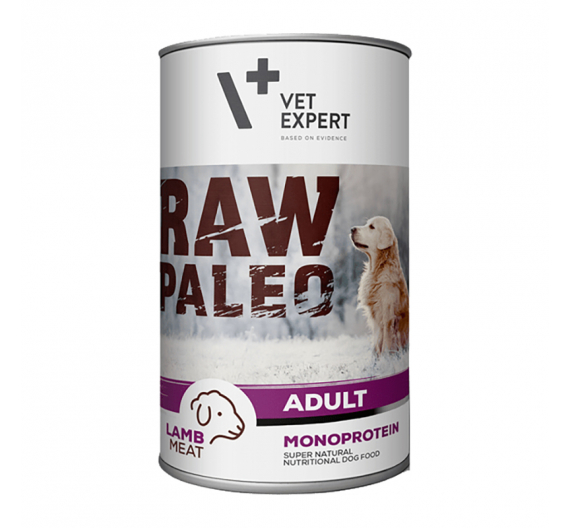 Vet Expert Raw Paleo Adult Lamb 400gr