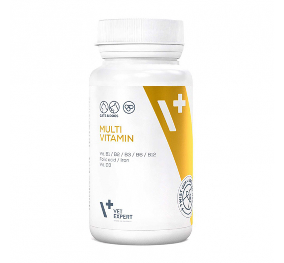 Vet Expert Multivitamin 30 Κάψουλες Twist-Off