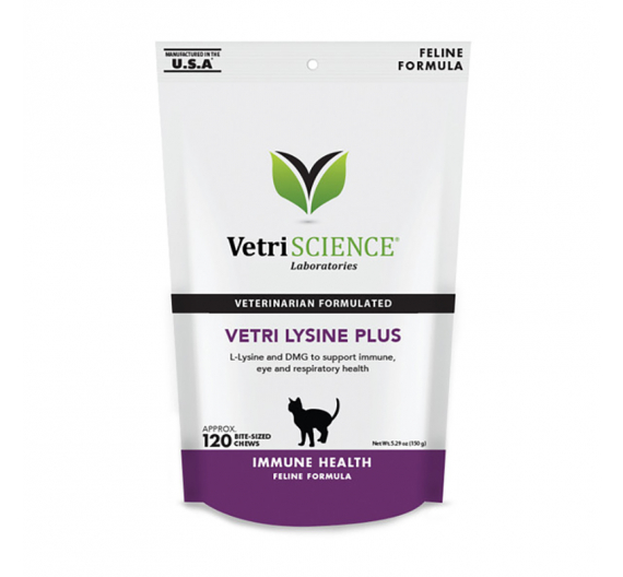 Vetriscience Lysine Plus 120τμχ 150gr