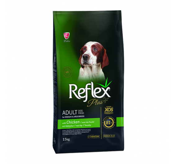 Reflex Plus Medium /Large Adult Chicken 15kg