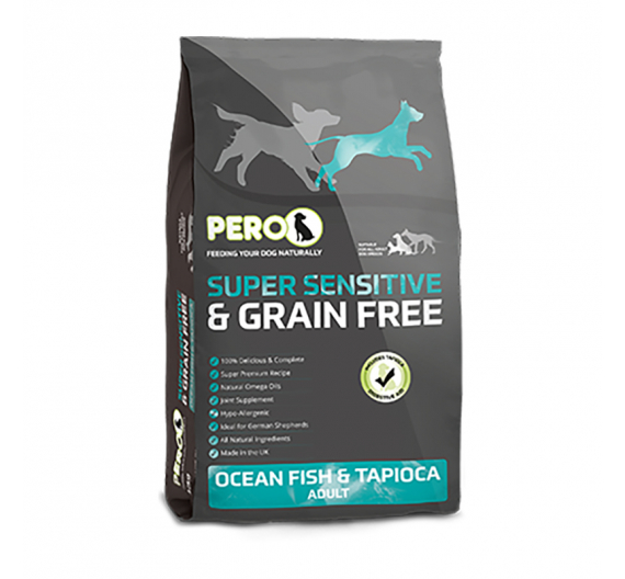 Pero Grain Free Super Sensitive Ocean Fish & Tapioca 2kg Pero Grain Free Super Sensitive Ocean Fish & Tapioca 2kg
