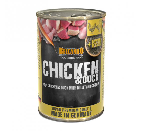 Belcando Κονσέρβα Κοτόπουλο & Πάπια 400gr Belcando Κονσέρβα Κοτόπουλο & Πάπια 400gr