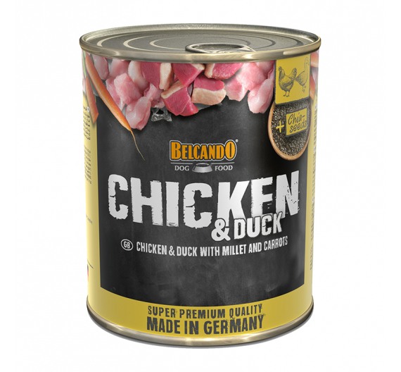 Belcando Κονσέρβα Κοτόπουλο & Πάπια 800gr Belcando Κονσέρβα Κοτόπουλο & Πάπια 800gr