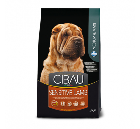 Cibau Sensitive Lamb Med/Maxi 12kg