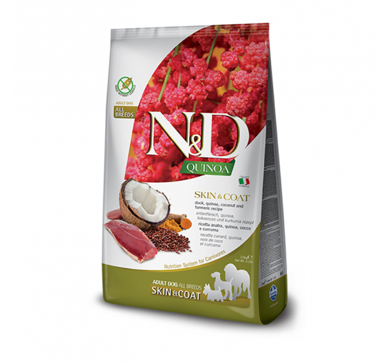N&D Quinoa Grain Free Skin & Coat Duck 2.5kg