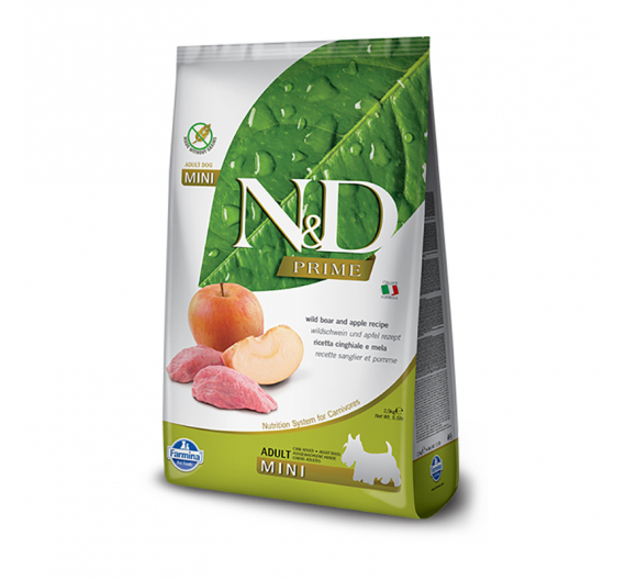 N&D Prime Grain Free Adult Mini Boar & Apple 2.5kg