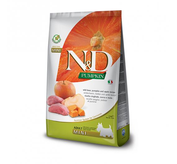 N&D Pumpkin Grain Free Boar & Apple Adult Mini 0.8kg
