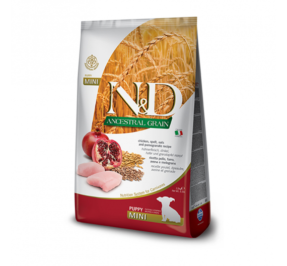 N&D Low Grain Chicken & Pomegranate Puppy Mini 0.8kg