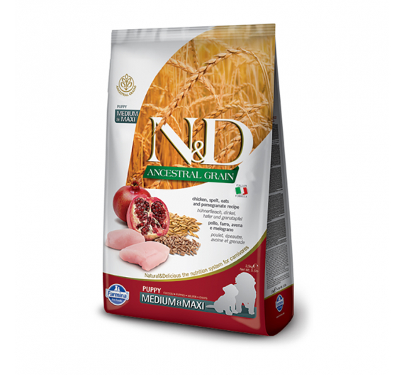 N&D Low Grain Chicken & Pomegranate Puppy Med/Maxi 2.5kg