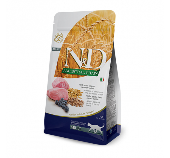 N&D Low Grain Lamb & Blueberry 10kg