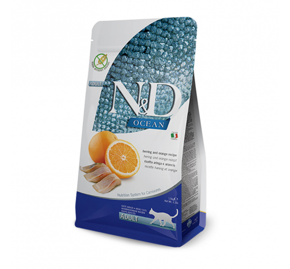 N&D Ocean Grain Free Herring & Orange 1.5kg