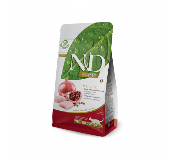N&D Prime Grain Free Chicken & Pomegranate Sterilised 300gr