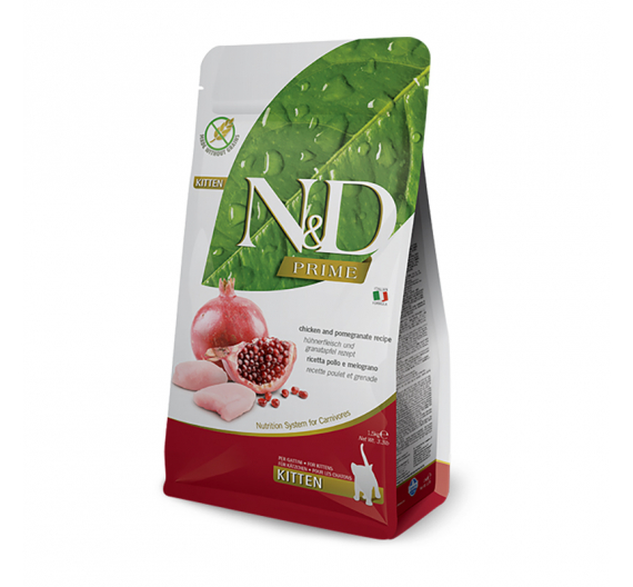 N&D Prime Grain Free Chicken & Pomegranate Kitten  1.5kg