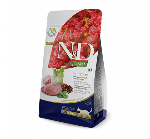 N&D Quinoa Grain Free Digestion Lamb 1.5kg