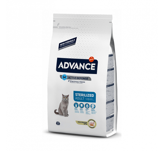 Advance Cat Adult Sterilised Turkey 3kg