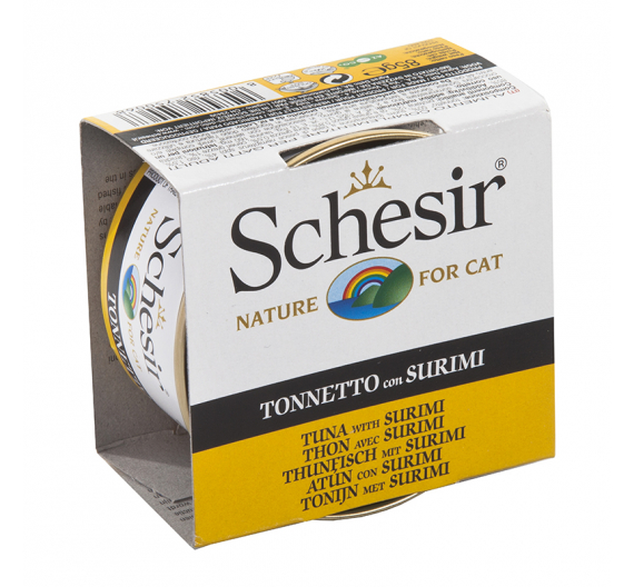 Schesir Cat Jelly Τόνος με Surimi 85gr