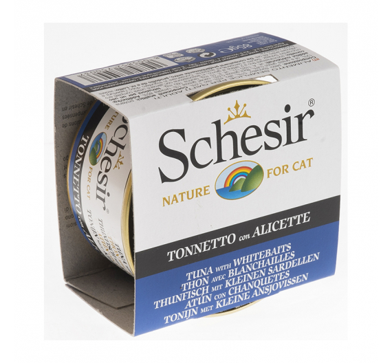 Schesir Cat Jelly Τόνος με Αθερίνα 85gr Schesir Cat Jelly Τόνος με Αθερίνα 85gr