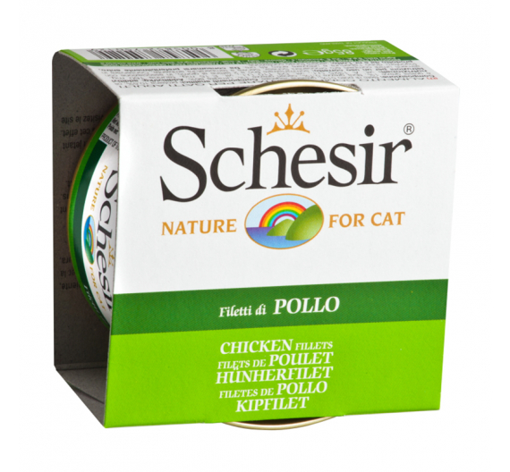 Schesir Cat Jelly Φιλετάκια Κοτόπουλο 85gr Schesir Cat Jelly Φιλετάκια Κοτόπουλο 85gr