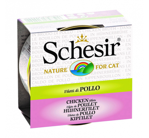 Schesir Cat Broth Κοτόπουλο 70gr