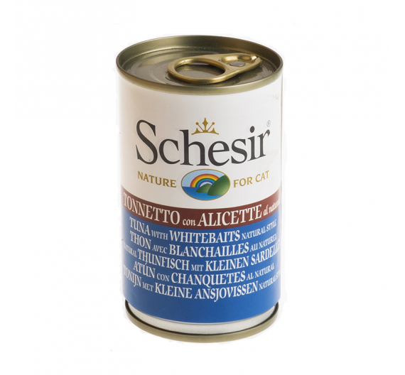 Schesir Cat Τόνος με Αθερίνα 140gr