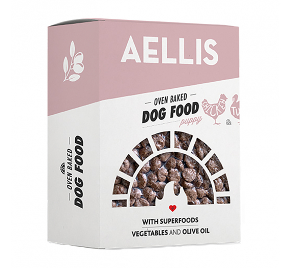 Aellis Oven Baked Chicken & Turkey Puppy 250gr Aellis Oven Baked Chicken & Turkey Puppy 250gr