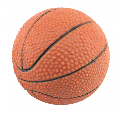 Gatoskilo Λαστιχένιο Παιχνίδι Μπάλα Μπάσκετ 7cm με Ήχο