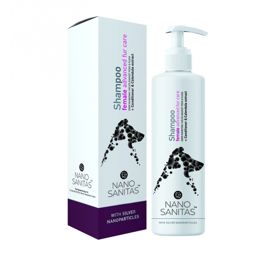 Nanosanitas PLiN Σαμπουάν Female Advanced Fur Care 250ml