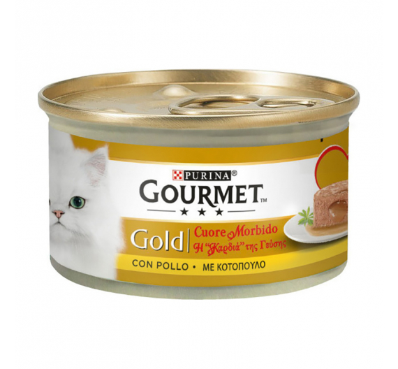 GOURMET GOLD "Καρδιά της Γεύσης" Κοτόπουλο 85gr