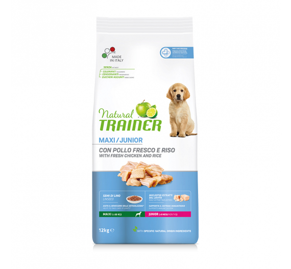 Natural Trainer Maxi Junior Κοτόπουλο 3kg Natural Trainer Maxi Junior Κοτόπουλο 3kg