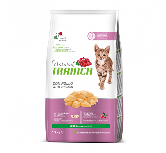 Natural Trainer Young Cat 1.5kg
