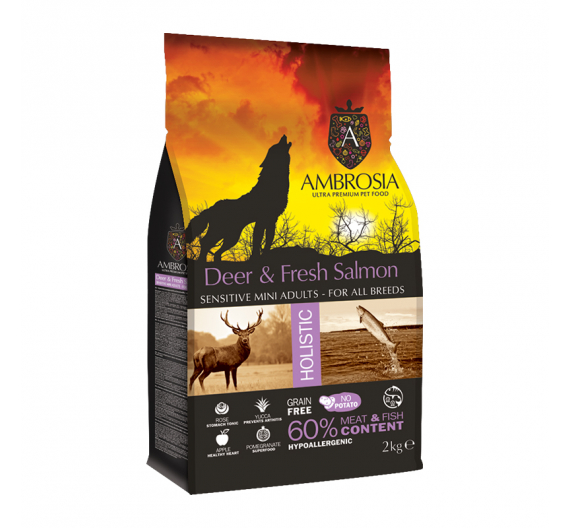 imp GRAIN FREE ADULT MINI DEER & FRESH SALMON 2kg imp GRAIN FREE ADULT MINI DEER & FRESH SALMON 2kg
