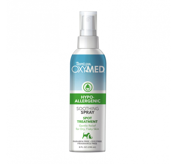 Tropiclean Oxymed Hypoallergenic Oatmeal Spray 236ml