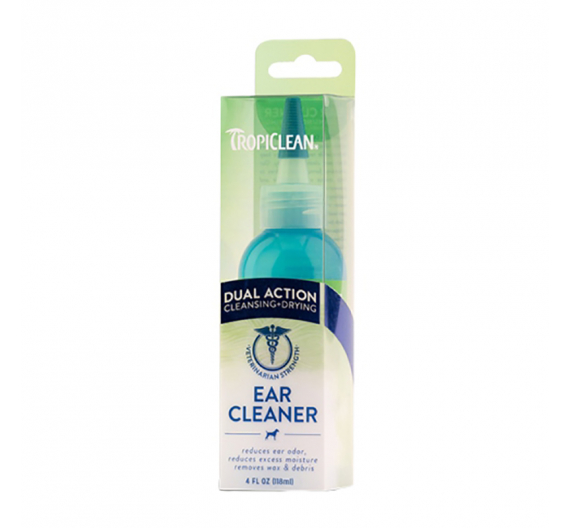 Tropiclean Dual Action Ear Cleaner 118ml