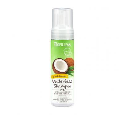 Tropiclean Waterless Hypoallergenic Shampoo 220ml