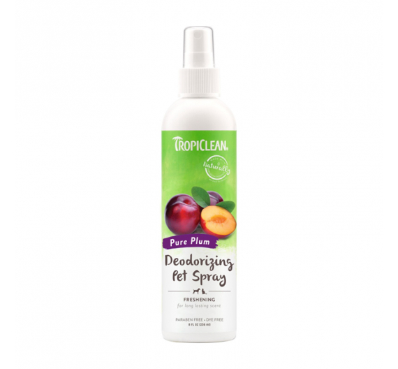 Tropiclean Pure Plum Deodorizing Spray 236ml