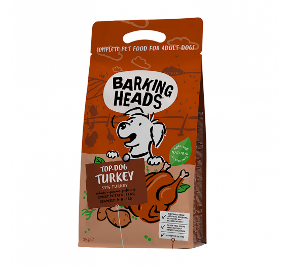 Barking Heads Turkey Delight - Turkey 2kg Barking Heads Turkey Delight - Turkey 2kg