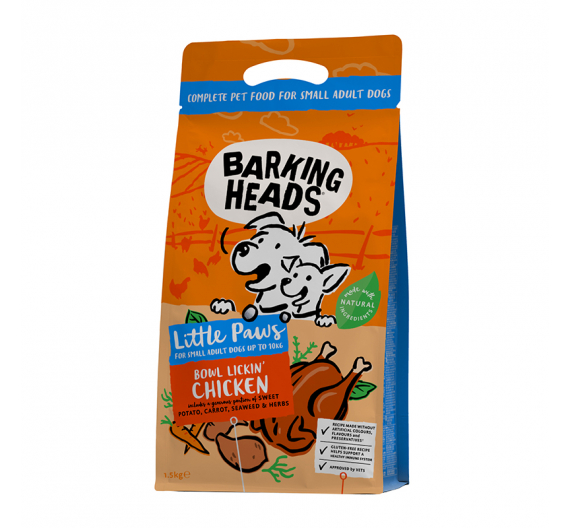 Barking Heads Tiny Paws Tender Loving Care - Chicken 1.5kg
