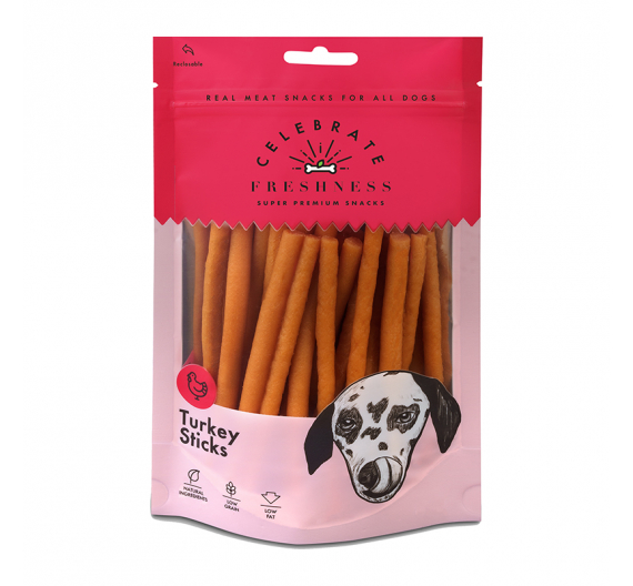 Celebrate Freshness Turkey Sticks 100gr